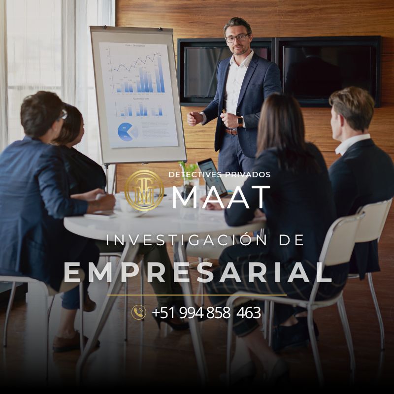 detectives privados en perú - detectives privados maat - investigación de empresarial