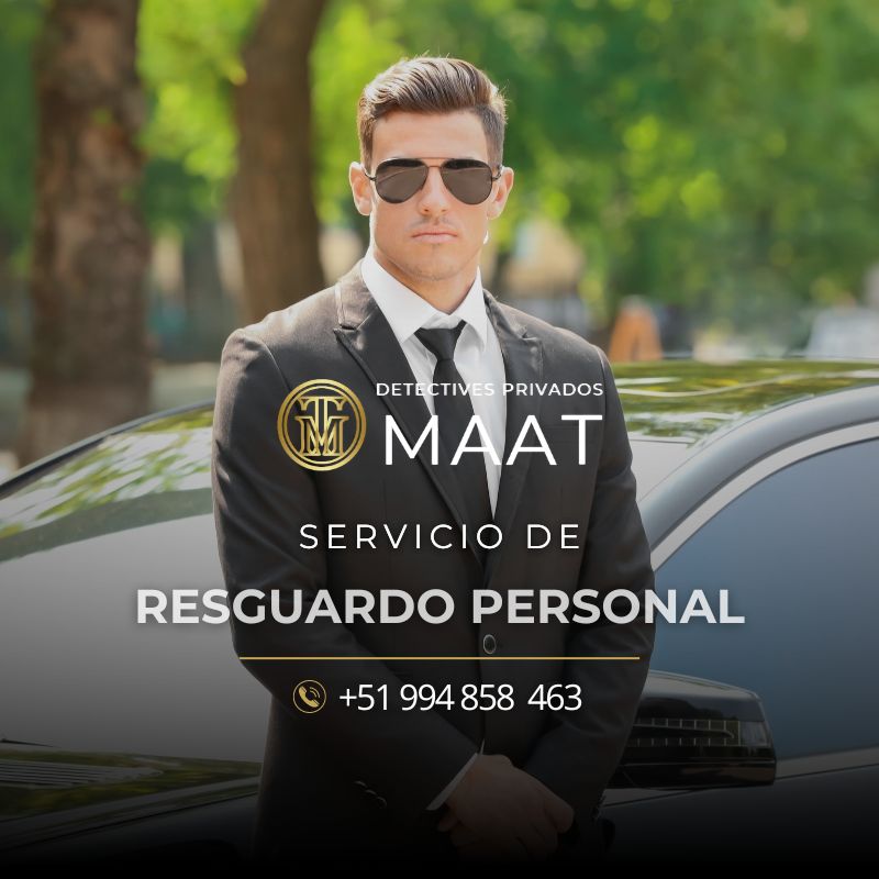 detectives privados en perú - detectives privados maat - resguardo personal en perú