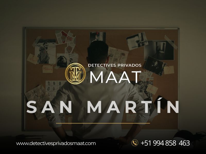 Detective Privado en San Martin